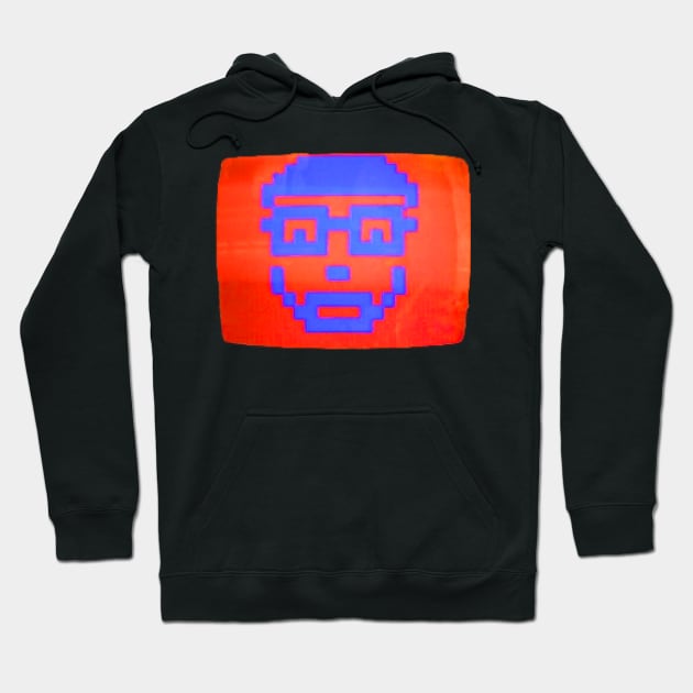 Comrade Pixel Hoodie by BrownWoodRobot